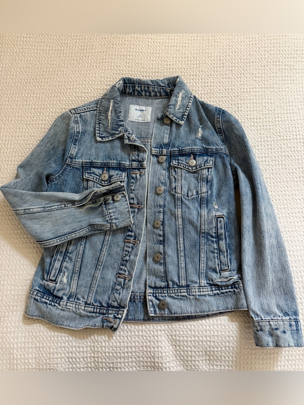 Old Navy Denim Jacket with Faded Wash